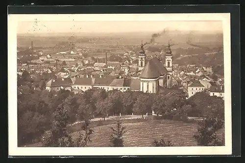 AK Sternberg in Mähren, Blick über die Dächer der gesamten Stadt