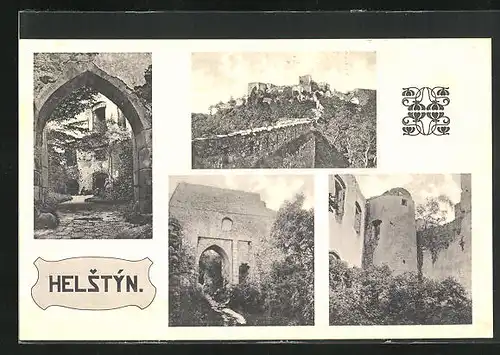 AK Helstyn, Motive an der Burgruine