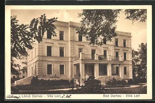 AK Lazne Darkov / Bad Darkau, Villa Lori