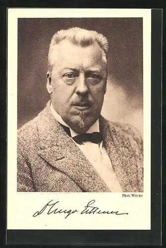 AK Portrait von Dr. Hugo Eckener