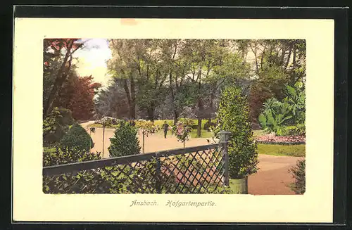 AK Ansbach, Hofgartenpartie