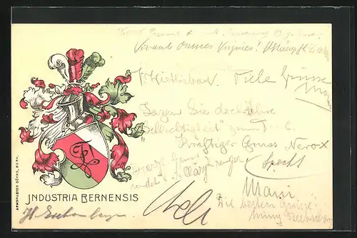 AK Bern, Industria Bernensis, Studentenwappen