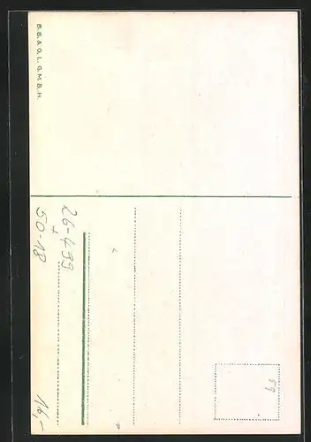 Künstler-AK Bruno Bürger & Ottillie Nr. 9305: Graf Schwein von Borste