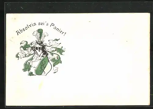 AK Absolvia sei`s Panier!, Studentenwappen