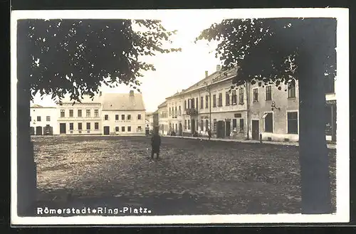 AK Römerstadt, Häuser am Ring-Platz