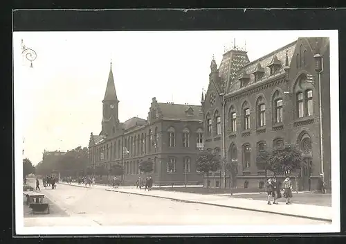 AK Neu Oderberg, strasse
