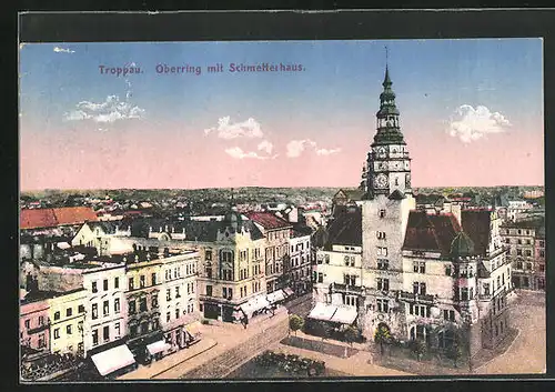 AK Troppau, Oberring mit Schmetterhaus