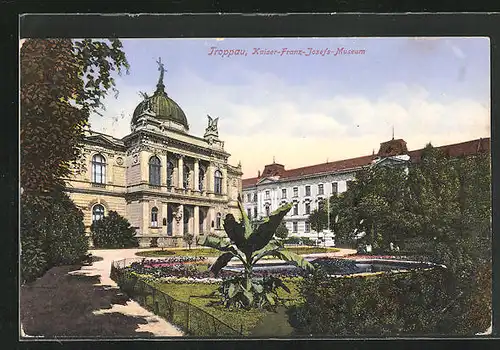 AK Troppau, Kaiser-Franz-Josefs-Museum