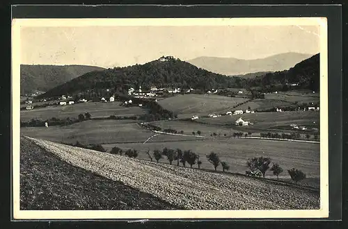 AK Hukvaldy, Berg mit Umgebung