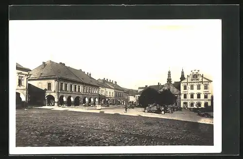 AK Ceská Trebová, Námesti, Stadtplatz