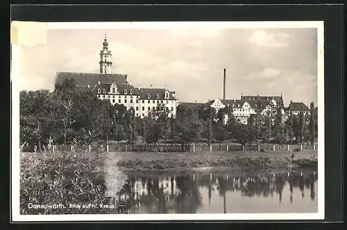 AK Donauwörth, Blick auf hl. Kreuz