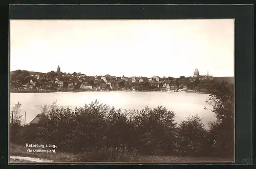 AK Ratzeburg i. Lbg., Gesamtansicht des Ortes