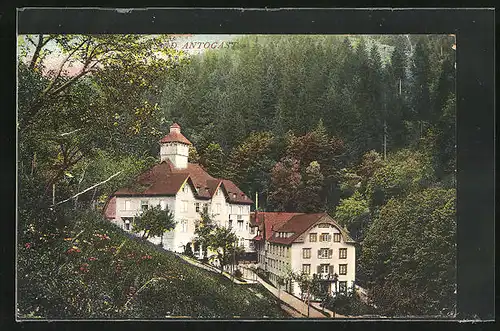 AK Bad Antogast, Blick zum Kurhaus