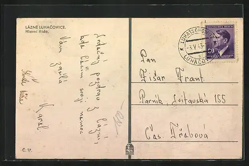 AK Lazne Luhacovice, Hlavni trida