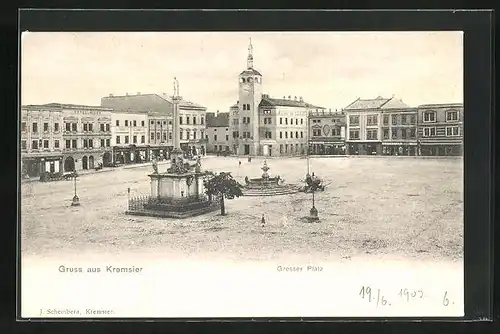 AK Kremsier, Grosser Platz