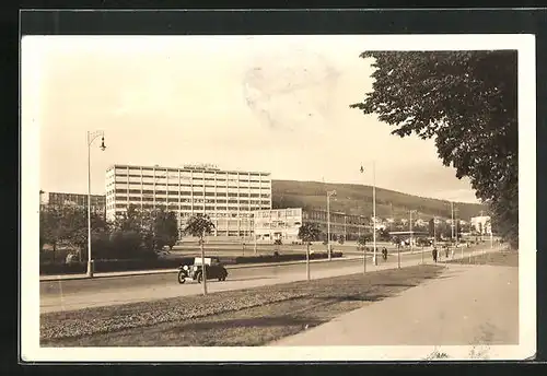 AK Zlín, Hotel und Kino, Obchodní dum