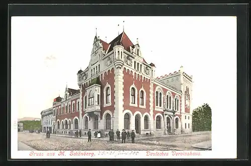 AK M.-Schönberg, Deutsches Vereinshaus