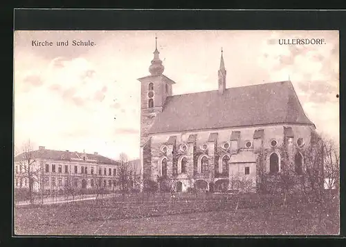 AK Ullersdorf, Kirche und Schule