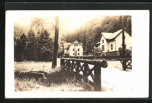 AK Jauernig, Gasthaus Krebsgrund