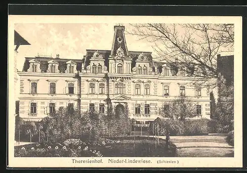 AK Nieder-Lindewiese /Schlesien, Theresienhof