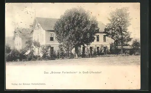 AK Gross-Ullersdorf, Brünner Ferienheim