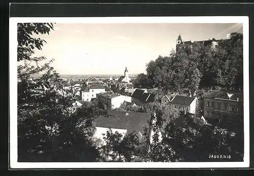 AK Jauernig, Blick über Dächer