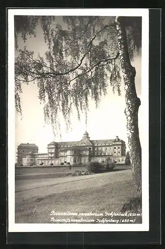 AK Gräfenberg, Blick zum Priessnitzsanatorium