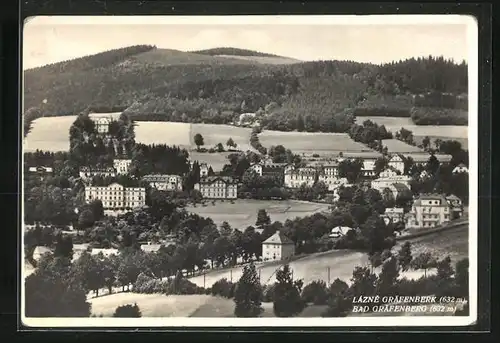 AK Bad Gräfenberg, Teilansicht der Ortschaft