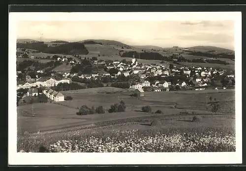 AK Staré Mesto, Panorama mit Gebirsglandschaft