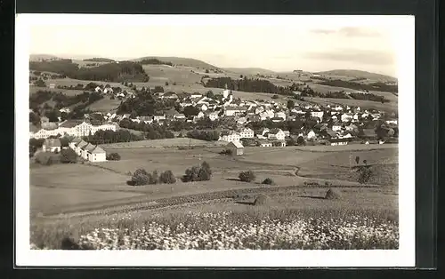 AK Staré Mesto, Panorama mit Gebirsglandschaft