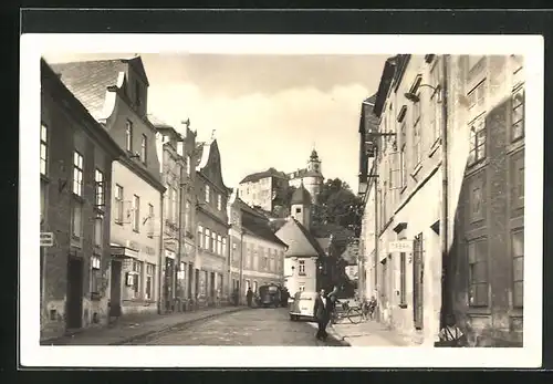 AK Javorník ve Slezsku, Strassenpartie mit Schloss