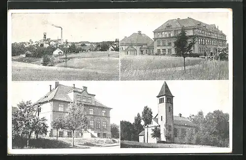 AK Petrvald na Tesinsku, Celkový pohled, Schule