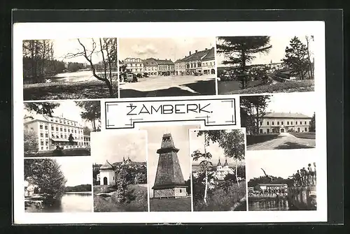 AK Zamberk, Sehenswürdigkeiten der Stadt