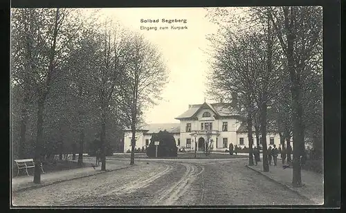 AK Segeberg, Eingang zum Kurpark