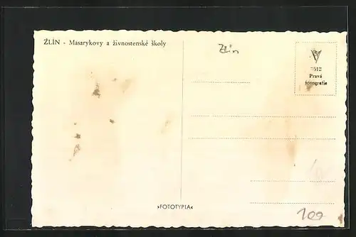 AK Zlin, Masarykovy a zivnostenske skoly