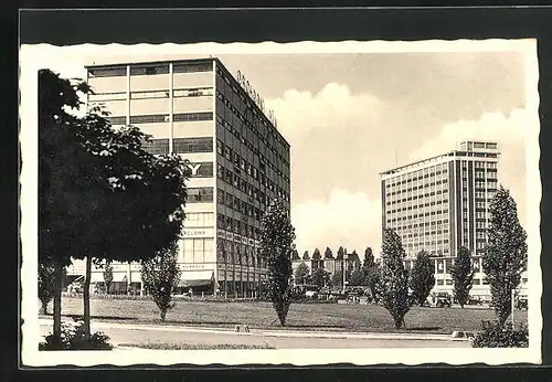 AK Zlin, Warenhaus und Verwaltungsgebäude der Bata-Werke
