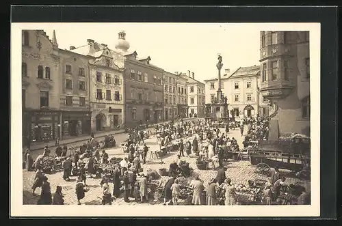 AK Mähr.-Schönberg, Marktplatz