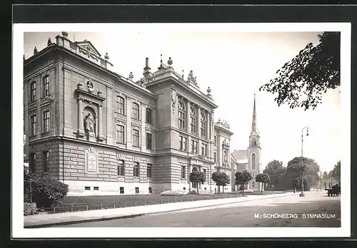 AK M.-Schönberg /Obersudetengau, Gymnasium