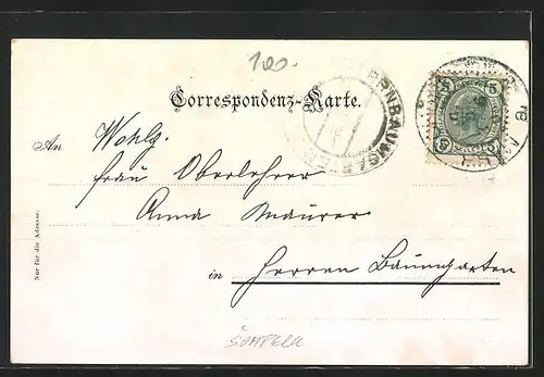 AK Mähr.-Schönberg, Kaiser Franz Josef-Ober-Gymnasium