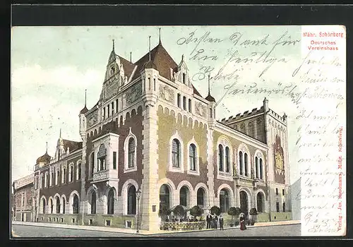 AK Mähr.-Schönberg, Deutsches Vereinshaus