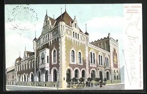AK Mähr.-Schönberg, Deutsches Vereinshaus