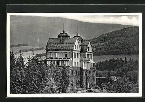 AK Gr. Ullersdorf, Sanatorium