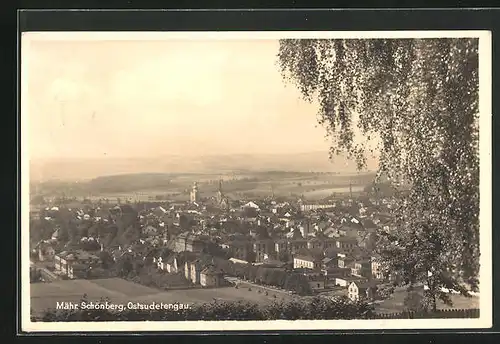 AK Mähr.-Schönberg /Ostsudetengau, Panorama