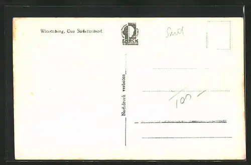 AK Wiesenberg, Gesamtansicht des Ortes