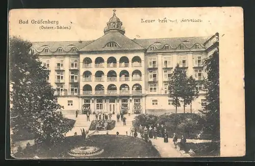 AK Bad Gräfenberg, Neues Priessnitz Sanatorium