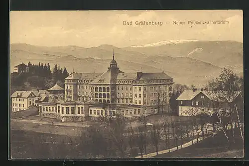 AK Bad Gräfenberg, Neues Priessnitz-Sanatorium