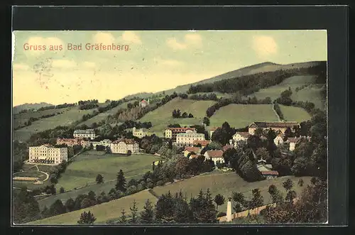 AK Bad Gräfenberg, Wohnviertel am Stadtrand