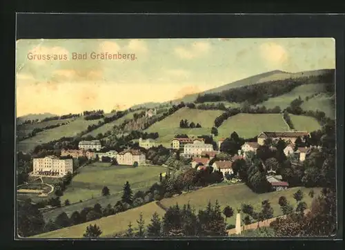 AK Bad Gräfenberg, Wohnviertel am Stadtrand