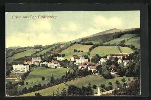 AK Bad Gräfenberg, Wohnviertel am Stadtrand