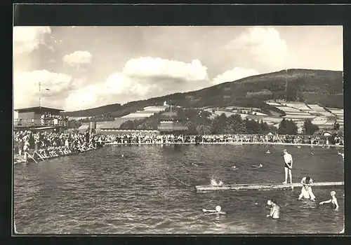 AK Jeseníky-Zlaté Hory, Wettschwimmen mit Publikum